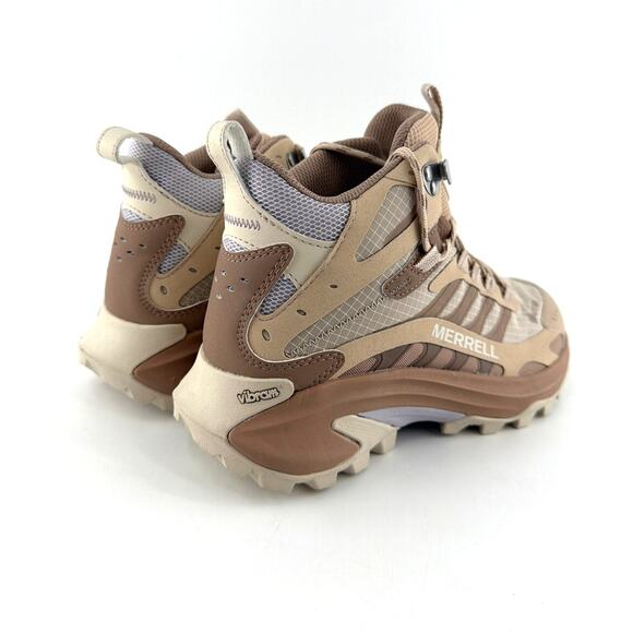 Merrell Women's Brown Moab Speed 2 Mid GTX Hiking Shoes Size 7 - Picture 4 of 11